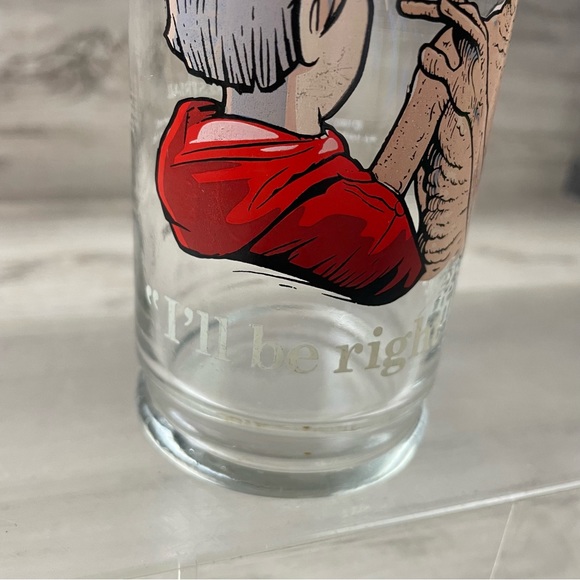 1982 ET Extra-Terrestrial Pizza Hut Glass “I'll Be Right Here” Vintage - Picture 2 of 10